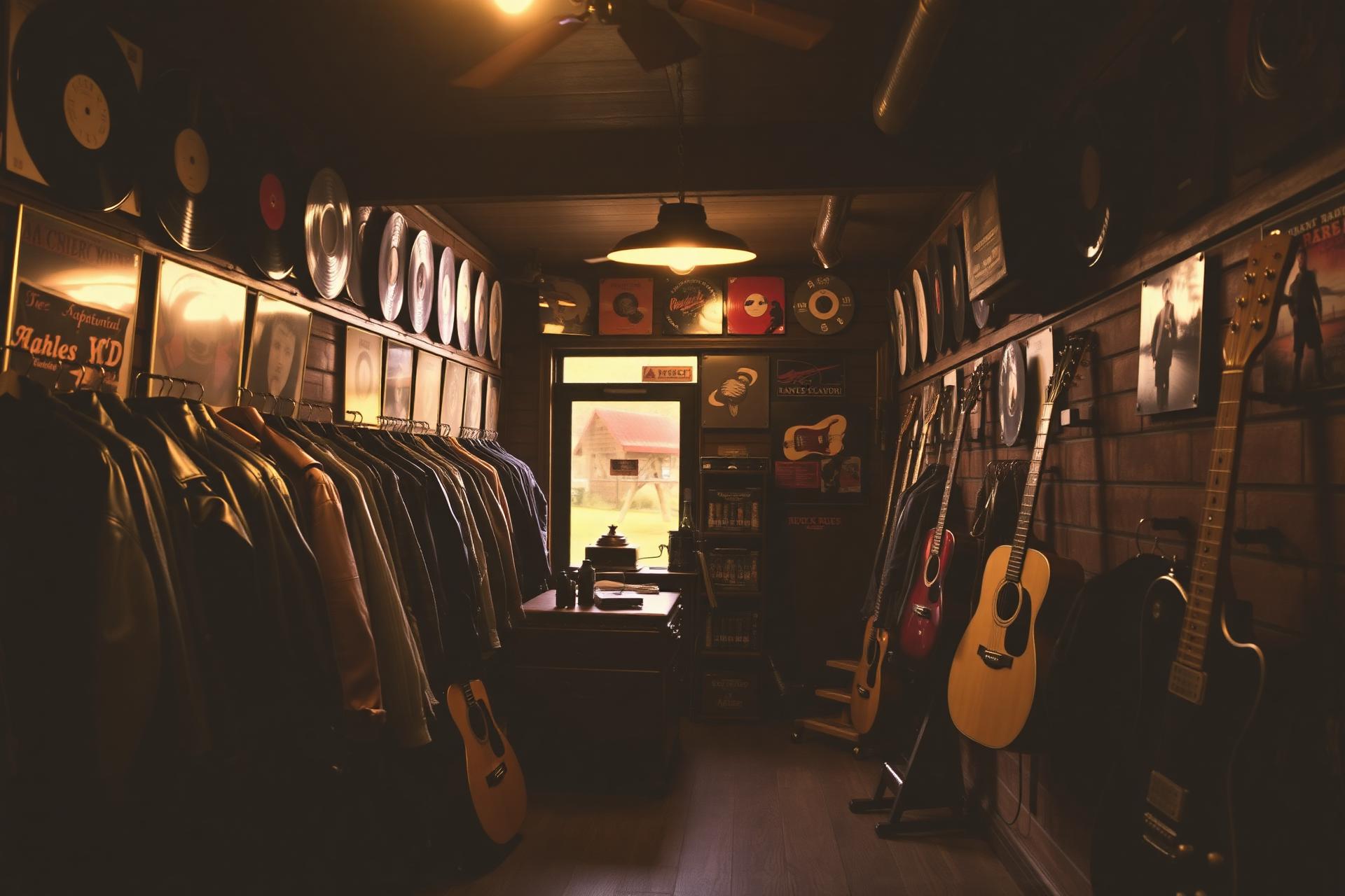 Inside the Vintage Rock and Roll Thrift Store